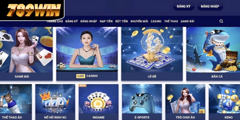 789 WIN còn có cá cược thể thao, nổ hũ, bắn cá 789 WIN còn có cá cược thể thao, nổ hũ, bắn cá
