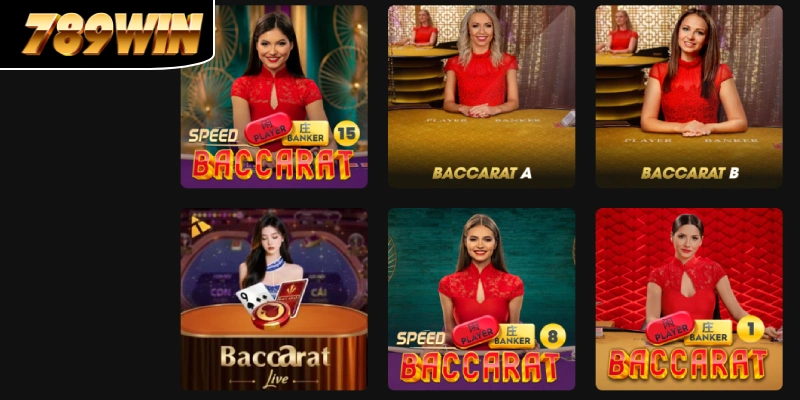 Baccarat là game bài cuốn hút bậc nhất tại 789WIN