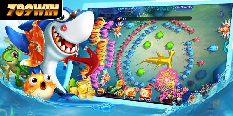 Bắn cá 789WIN đồ họa sinh động, đa sắc màu