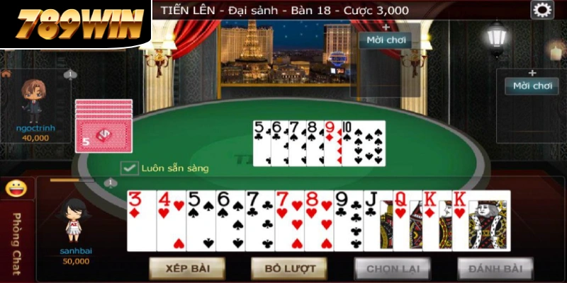 Bạn cần đánh hết bài để giành vị trí nhất hoặc nhì Bạn cần đánh hết bài để giành vị trí nhất hoặc nhì