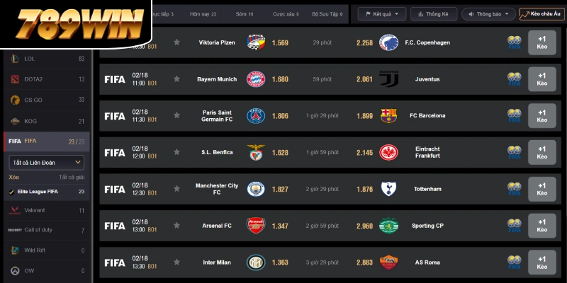 Cá cược FIFA Online 789WIN đem tới cơ hội kiếm tiền thật Cá cược FIFA Online 789WIN đem tới cơ hội kiếm tiền thật