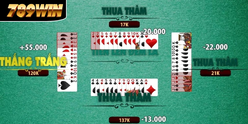 Đánh nhanh thắng gọn khi chơi bài tiến lên đếm lá