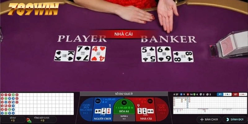 Game bài Baccarat 15s 789WIN có tỷ lệ thưởng rõ ràng, hấp dẫn