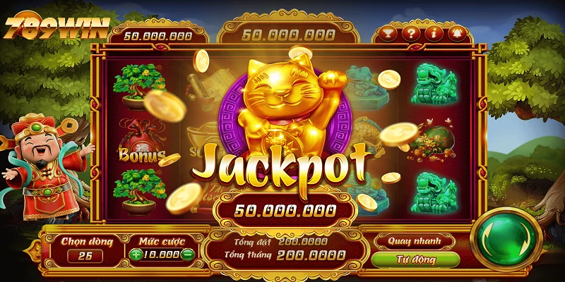 Game slot thần tài hấp dẫn, lý thú