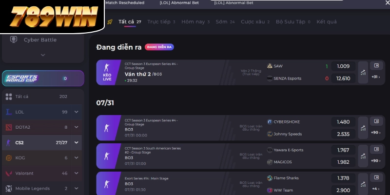 Giao diện cược chuyên biệt, tiện lợi cho game thủ Việt Giao diện cược chuyên biệt, tiện lợi cho game thủ Việt