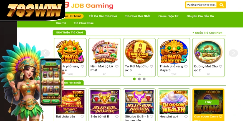 JDB quy tụ nhiều game nổ hũ jackpot khủng