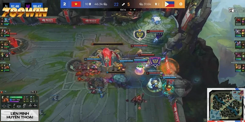 Kèo cược chấp trong cá cược LOL 789WIN