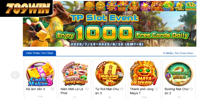 Tại sao nên chơi game slots trên 789WIN, kho trò chơi đồ sộ Tại sao nên chơi game slots trên 789WIN, kho trò chơi đồ sộ