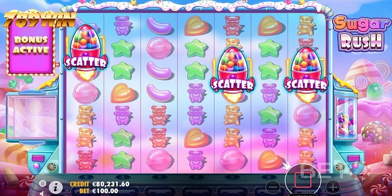 Trải nghiệm quay thưởng độc đáo với Sugar Rush