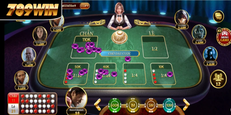 Xóc đĩa của 789WIN cam kết kết quả minh bạch